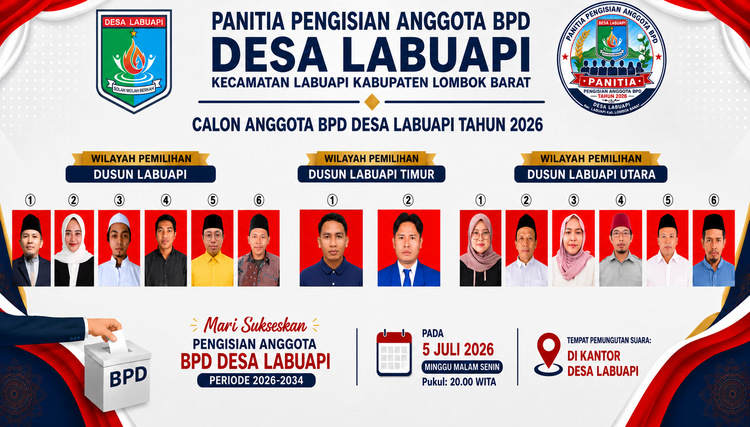 CALON ANGGOTA BADAN PERMUSYAWARATAN DESA (BPD) LABUAPI 
