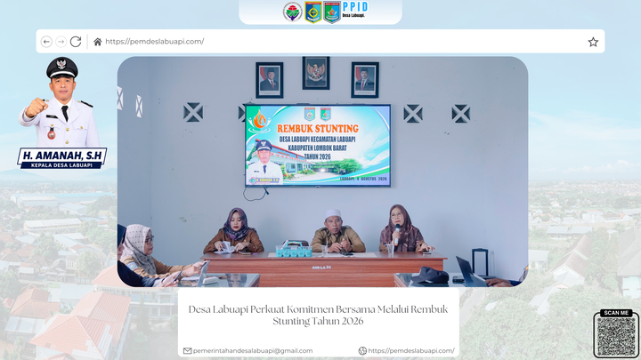 Desa Labuapi Perkuat Komitmen Bersama Melalui Rembuk Stunting Tahun 2026