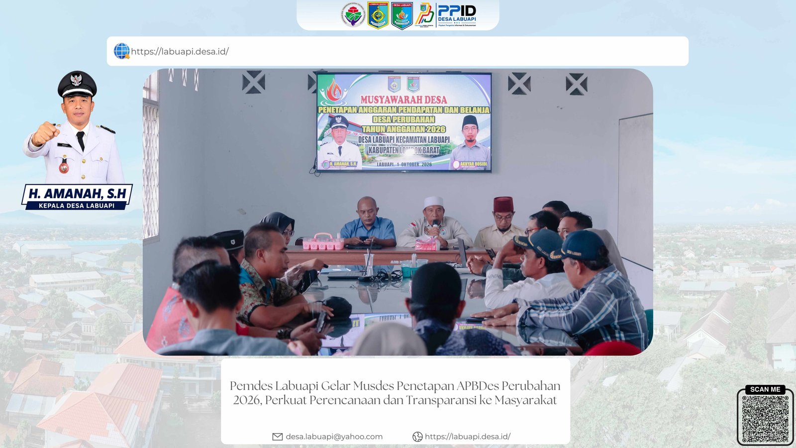 Pemdes Labuapi Gelar Musdes Penetapan APBDes Perubahan 2026, Perkuat Perencanaan dan Transparansi ke Masyarakat