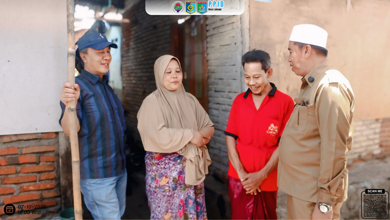 Anggota DPR RI Dapil Lombok H. Fauzan Khalid Tinjau Rumah Warga Penerima Bantuan Rehab Rumah 