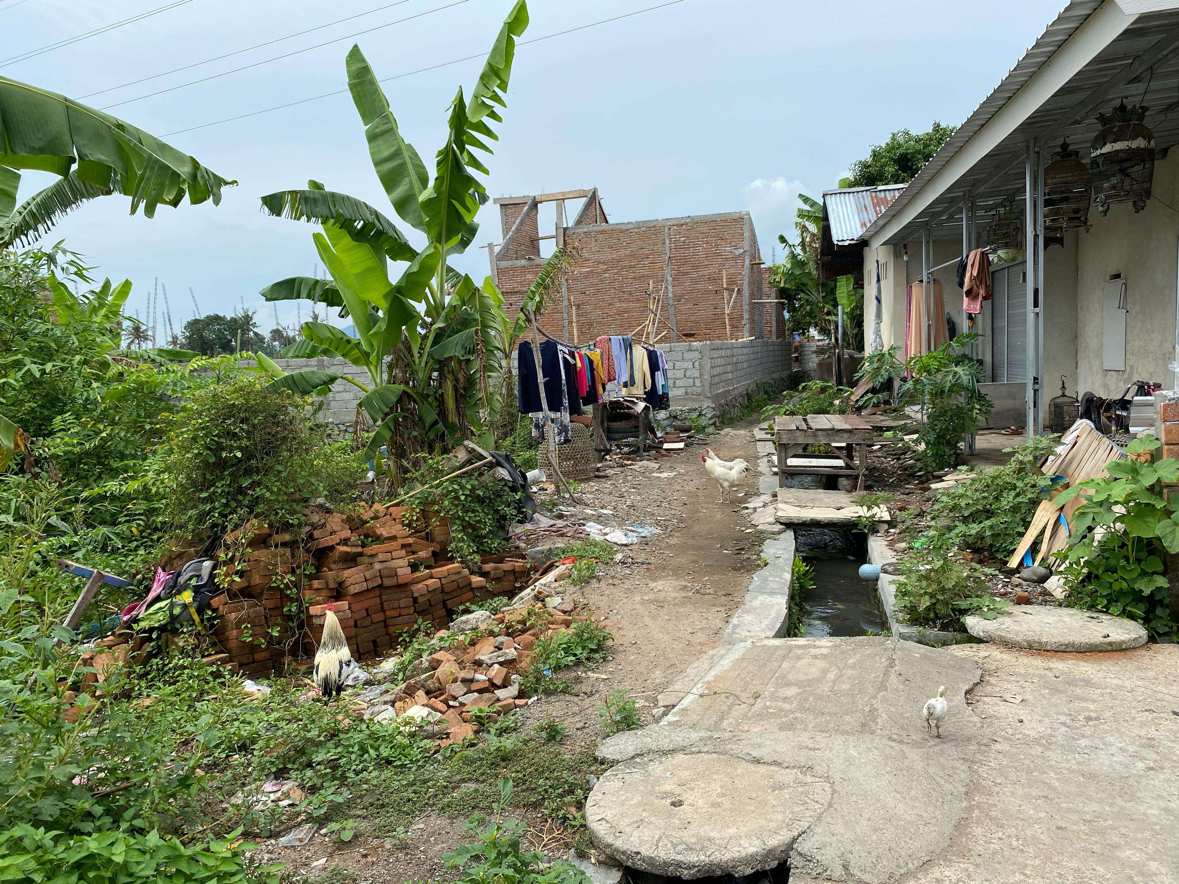 Pembangunan Rabat Jalan Tani di RT.09 (Selatan)